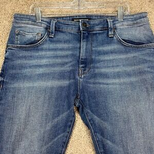 Mavi James Skinny Jeans‎ Mens 36x32 Distressed Ripped Knee Denim Pants